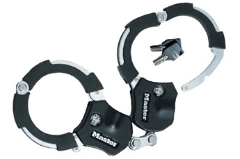 menottes en acier trempé de 7.6cm de diamètre 1 maillon