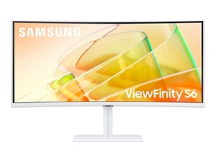 Samsung 34 LED ViewFinity S6 S34C650TAU - vue 2