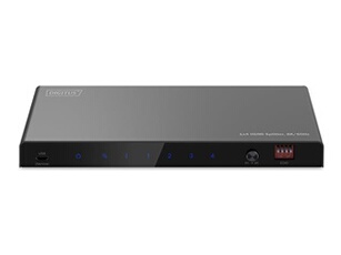 Digitus Noir - Répartiteur Vidéo/Audio - 8K, 1X4 - 4 X Hdmi - De Bureau