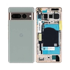 Original Back Cover Cache Batterie Vitre Arrière PULLED Vert Sauge pour Google Pixel 7 Pro (Grade C)