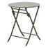 Hespéride Table De Jardin Pliante Ronde Greensboro Moutarde - 2 Places - Acier Antirouille