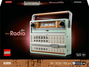 LEGO Icons 10334 La radio rétro Exclusivité Fnac