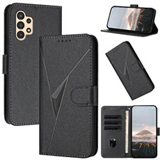 Coque pour ZURSANA Samsung Galaxy A13 5G Etui De Téléphone Cuir PU Premium Avec Couvercle de Protection Flip Slots de Cartes - Noir