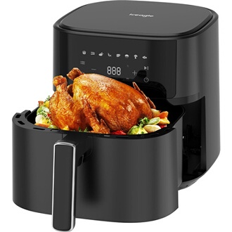 Friteuse sans huile GENERIQUE Iceagle Friteuse sans Huile XL 6,5L Friteuse à Air Chaud Air Fryer 1700W, 8 Programmes Friteuse sans huile GENERIQUE Iceagle Friteuse sans Huile XL 6,5L Friteuse à Air Chaud Air Fryer 1700W, 8 Programmes