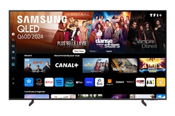 TV QLED TQ43Q60D 109 cm 4K UHD Smart TV Noir