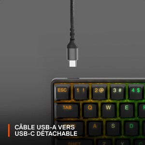 SteelSeries Apex Pro Mini Wireless - Test du clavier gaming sans-fil 60 SteelSeries Apex Pro Mini Wireless - Test du clavier gaming sans-fil 60