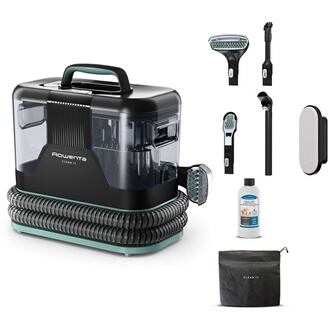 Aspirateur à main Rowenta Clean It, Shampouineuse textile