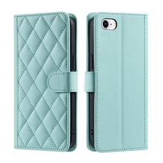 Coque pour FOXDOCK iPhone 7/8 Protection magnétique Souple en cuir PU Flip Slim Cover avec longue sangle Compatible avec iPhone 7/8-Vert clair