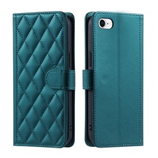 Coque pour FOXDOCK iPhone 7/8 Protection magnétique Souple en cuir PU Flip Slim Cover avec longue sangle Compatible avec iPhone 7/8-Vert foncé