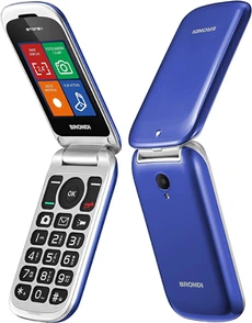 Smartphone Brondi Téléphone numérique Stone+ 6,1 cm (2.4') Bleu