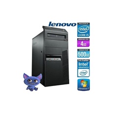 ThinkCentre M92p 2992 - Tour Core i5 3470 / jusqu'à 3.6 GHz - vPro - RAM 4 Go - HDD 500 Go - DVD SuperMulti - HD Graphics 2500 - Gigabit Ethernet -