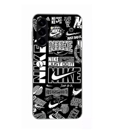 Coque Pour Samsung Galaxy A56 Nike air logo Download Nike Graffiti Noir et blanc