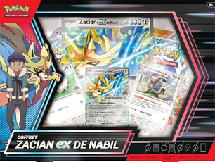 Carte à collectionner Coffret ex Mars Zacian-ex de Nabil