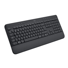 Signature K650, sans fil Ergonomique Entier avec Repose-Poignets QWERTY - Graphite