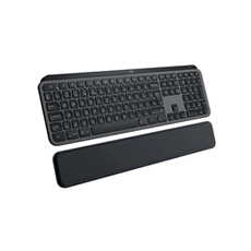 Clavier Logitech MX Keys S Plus - Sans Fil Performant avec Repose Poignet QWERTY