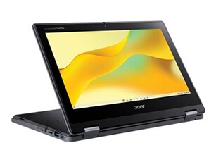 Chromebook Spin 511 R756T-TCO - Conception inclinable - Intel N-series - N100 / jusqu'à 3.4 GHz - Chrome OS - UHD Graphics - 4 Go RAM - 32 Go eMMC -
