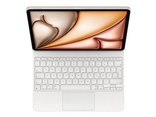 Magic Keyboard - Clavier et étui - avec trackpad - Apple Smart connector - QWERTZ - Allemand - blanc - pour 13-inch iPad Air (M2, M3)