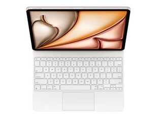 Magic Keyboard - Clavier et étui - avec trackpad - Apple Smart connector - QWERTY - Anglais US - blanc - pour 13-inch iPad Air (M2, M3)