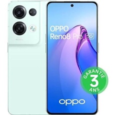Smartphone Reno8 Pro 256Go 5G Vert Glacé 2022