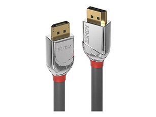 CROMO - Câble DisplayPort - DisplayPort (M) pour DisplayPort (M) - DisplayPort 1.2 - 2 m - rond, support 4K - gris