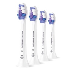 Brossette dentaire Sonicare lot de 4 HX605487 Sensitive