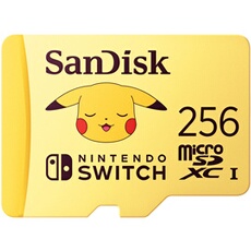 Carte mémoire micro SD Sandisk Nintendo Switch System Pokemon - vue 3