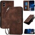 Haygdz Coque IPhone X/XS Avec Anneau Support 360° Et Porte-Cartes - Vert - Étui 3 Couches Avec Cordon Réglable