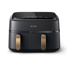 NA352/04 Airfryer 9L noir double panier Accessoires inclus