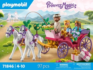 Princess Magic 71846 Calèche avec couple princier et cocher