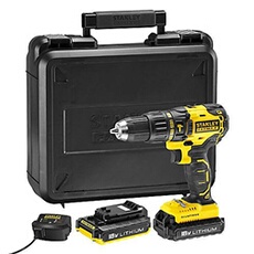 Perceuse à percussion sans fil brushless 18V Stanley Fatmax MCD628D2K