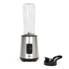 Mini blender LIVOO DOP240 Bouteille 600 ml 2 vitesses Acier inoxydable / - vue 2