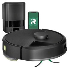 Roomba 105 Combo+Autoempty Dock - Robot Aspirateur Laveur 2en1 - Aspiration de 7KPa - Navigation LiDAR