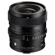 Objectif à Focale fixe Sigma DG CTP 20 mm f2 22 pour Monture Sony FE - vue 2