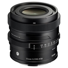 Objectif à Focale fixe Sigma DG CTP 35 mm f2 22 pour Monture Sony FE - vue 2