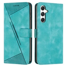 Etui pour FOXDOCK Samsung Galaxy A56 5G Protection Flip Soft PU Le cuir couvercle en cuir compatible avec Samsung Galaxy A56 5G-Vert