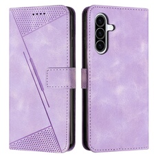 Etui pour FOXDOCK Samsung Galaxy A36 5G Protection Flip Soft PU Le cuir couvercle en cuir compatible avec Samsung Galaxy A36 5G-Violet