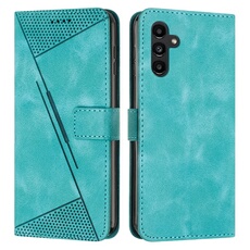 Etui pour FOXDOCK Samsung Galaxy A25 5G Protection Flip Soft PU Le cuir couvercle en cuir compatible avec Samsung Galaxy A25 5G-Vert