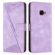 Etui pour FOXDOCK Samsung Galaxy X Cover 4 Protection Flip Soft PU Le cuir couvercle en cuir compatible avec Samsung Galaxy X Cover 4-Violet
