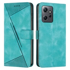 Etui pour Xiaomi Redmi Note 12 4G Protection Flip Soft PU Le cuir couvercle en cuir compatible avec Xiaomi Redmi Note 12 4G-Vert