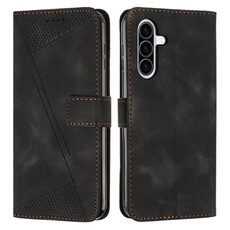 Etui pour FOXDOCK Samsung Galaxy A36 5G Protection Flip Soft PU Le cuir couvercle en cuir compatible avec Samsung Galaxy A36 5G-Noir