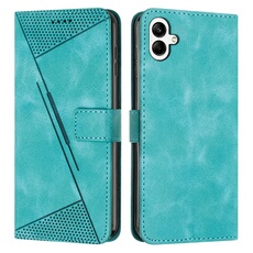 Etui pour FOXDOCK Samsung Galaxy A04E Protection Flip Soft PU Le cuir couvercle en cuir compatible avec Samsung Galaxy A04E-Vert