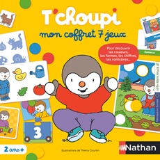 Jeu éducatif Coffret 7 jeux T'Choupi