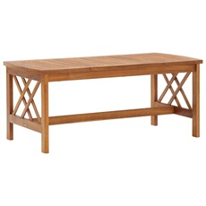 VIDAXL - Table basse - Bois d'acacia - 102x50x43 cm