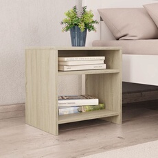 VIDAXL - Table de chevet - Chêne Sonoma - 40x30x40 cm