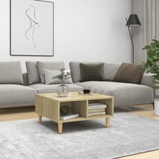 Vidaxl Table Basse Chêne Sonoma 60X60x30 Cm Bois D Ingénierie