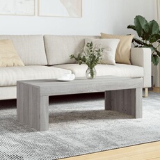VIDAXL - Table basse - Moderne - Gris - 102x50x36 cm