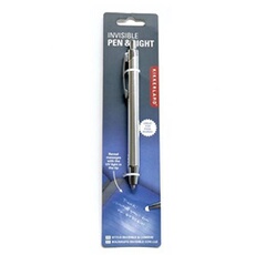 Gadget Stylo encre invisible Argent