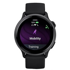 vívoactive 6, lunette Gray avec boîtier noir