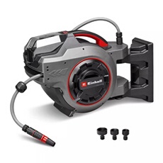 Dévidoir de tuyau GE-HR 18/30-1 Li-Solo - 18V - tuyau 30m - enroulement auto - pivotant 180° - sans batterie