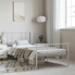 Contour cadre de lit vidaXL Bedframe met hoofd- en voeteneinde metaal Contour cadre de lit vidaXL Bedframe met hoofd- en voeteneinde metaal